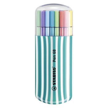 Premium-Filzstift - STABILO Pen 68 - 20er Zebrui in...