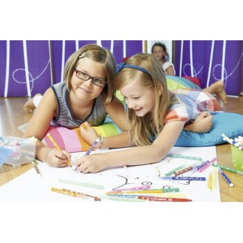 Filzstift - STABILO Trio A-Z - 18er Pack - mit 18 verschiedenen Farben