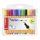 STABILO point 88 Mini fineliner - 18 rôznych farieb vrátane 5 neónových farieb