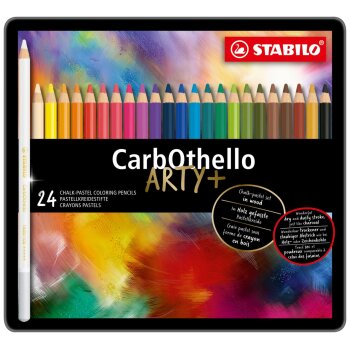 STABILO CarbOthello pastel v ceruzke - 24 ks v kovovom...