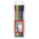 Premium-Filzstift - STABILO Pen 68 - 6er Pack - mit 6 verschiedenen Farben