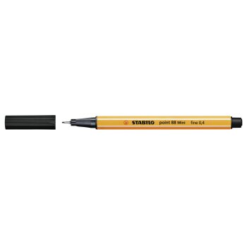 Fineliner - STABILO point 88 Mini - 18er Pack - mit 18...