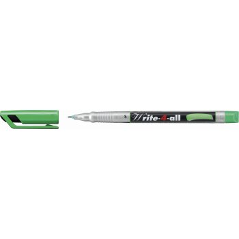 Permanent-Marker - STABILO Write-4-all - superfein - Einzelstift - grün