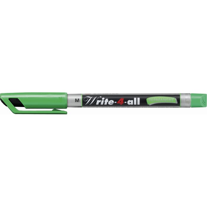 Permanent-Marker - STABILO Write-4-all - medium - Einzelstift - grün