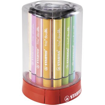 STABILO Trio Scribbi - trojhranné fixky - 12 ks v...