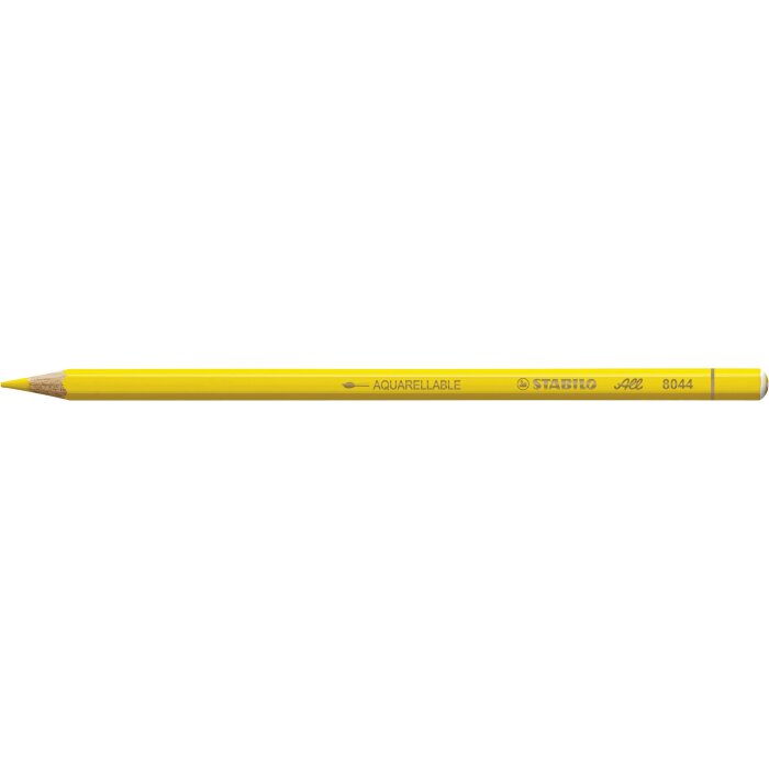 Buntstift für fast alle Oberflächen - STABILO All - Einzelstift - gelb
