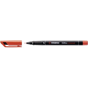 Folienstift - STABILO OHPen universal - permanent superfein - Einzelstift - rot