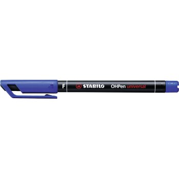 STABILO OHPen universal - fóliové pero - permanentné - jemný hrot - samostatné - modré