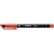 Folienstift - STABILO OHPen universal - permanent medium - Einzelstift - rot