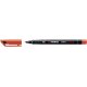 Folienstift - STABILO OHPen universal - permanent medium - Einzelstift - rot