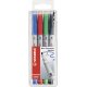 Folienstift - STABILO OHPen universal - wasserlöslich medium - 4er Pack - grün, rot, blau, schwarz