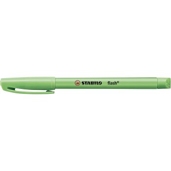 Textmarker - STABILO flash - Einzelstift - grün