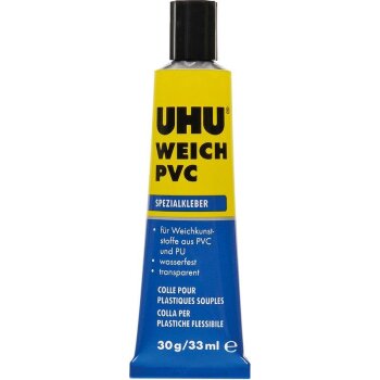UHU Spezialkleber WEICH PVC, 30 g in der Tube
