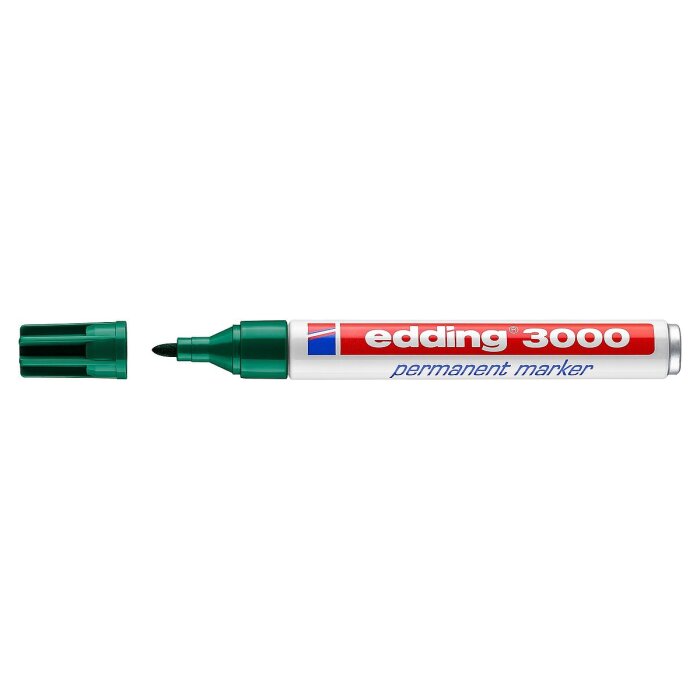 edding 3000 Permanentmarker grün