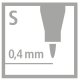 STABILO OHPen universal - fóliové pero - rozpustné vo vode - veľmi jemný hrot - 6 ks - v rôznych farbách