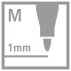 Folienstift - STABILO OHPen universal - wasserlöslich medium - 8er Pack - mit 8 verschiedenen Farben