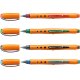 Tintenroller - STABILO worker+ - medium - 4er Pack - grün, rot, blau, schwarz