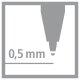 Tintenroller - STABILO worker+ - medium - 4er Pack - grün, rot, blau, schwarz