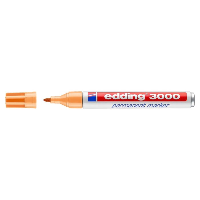 edding 3000 Permanentmarker hellorange