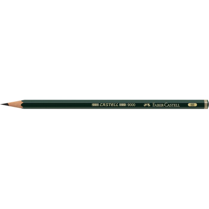 FABER-CASTELL Grafitová ceruzka Castell 9000/6B