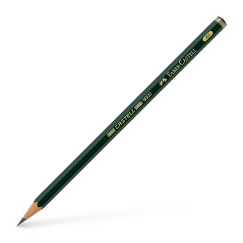 FABER-CASTELL Bleistift CASTELL 9000, Härtegrad: 4H