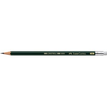 FABER-CASTELL ceruzka CASTELL 9000 s gumou