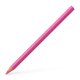 FABER-CASTELL Dreikant-Buntstift/Trockentextmarker Jumbo GRIP neonrosa