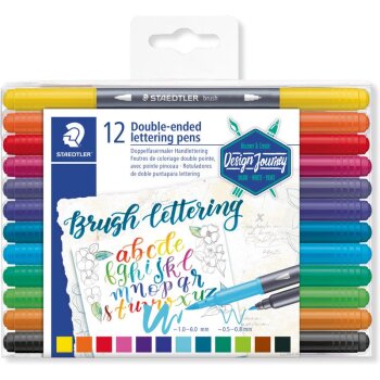 STAEDTLER obojstranné fixky -...