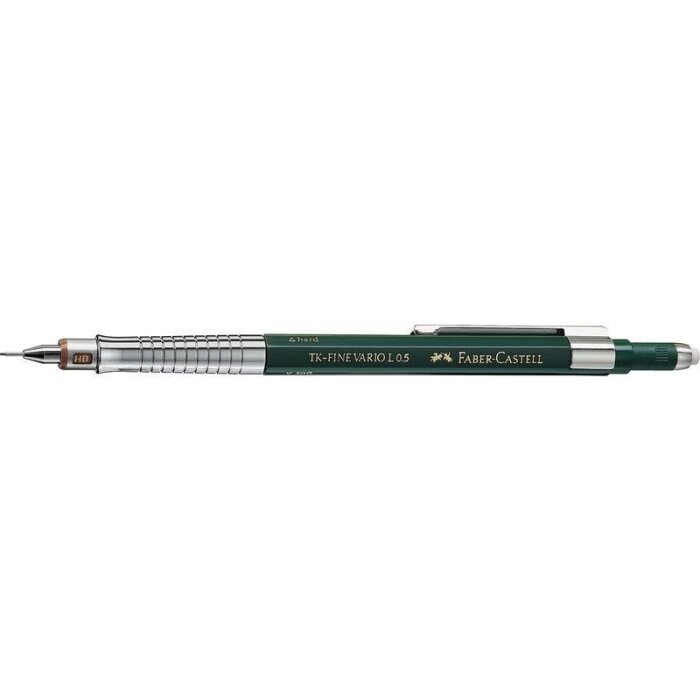 FABER-CASTELL Druckbleistift TK-Fine Vario L, 0,50mm grün