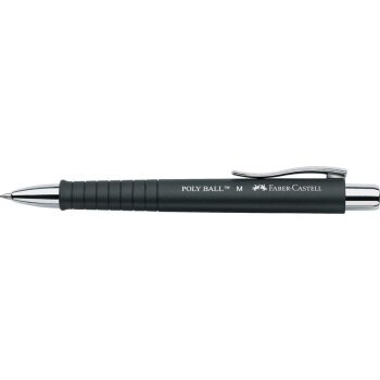 FABER-CASTELL guličkové pero POLY BALL M - čierna