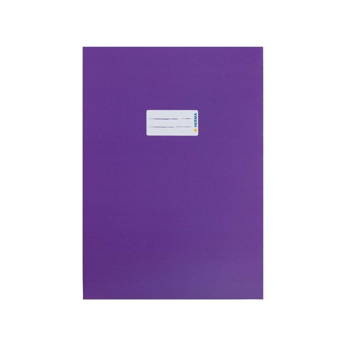 HERMA obal na zošity z kartónu, A4 - fialový