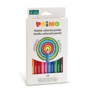 PRIMO Jumbo farbičky, 12 ks