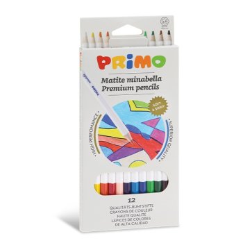 PRIMO Minabella farebné ceruzky, 12 ks v...