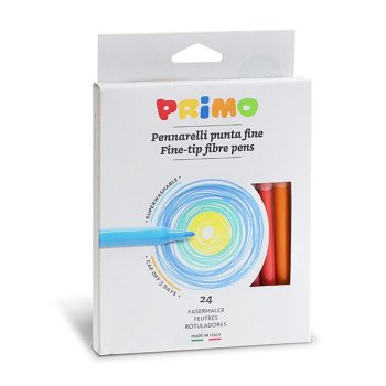 PRIMO Fasermaler 24er Kartonetui
