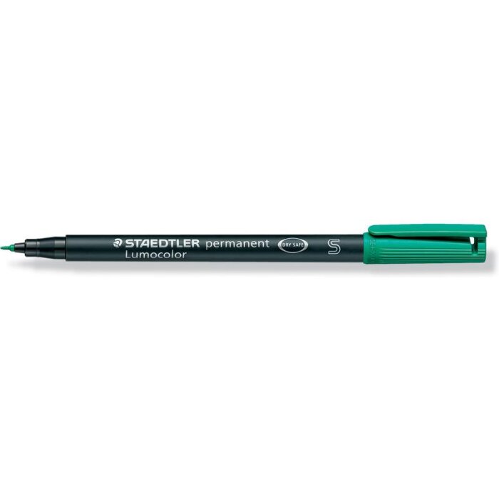 STAEDTLER Lumocolor 313 permanentný univerzálny popisovač 0,4 mm - zelený