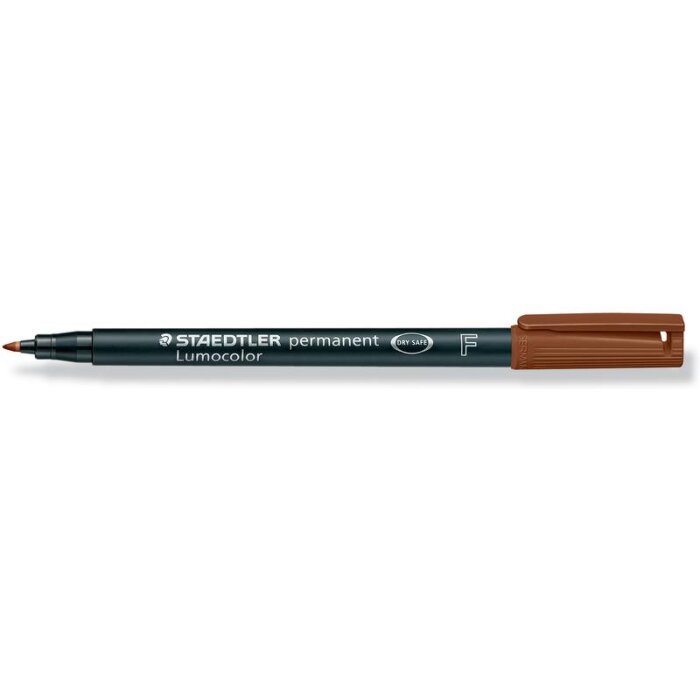 STAEDTLER Lumocolor 318F permanentný univerzálny popisovač 0,6mm - hnedý