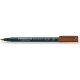 STAEDTLER Lumocolor 318F permanentný univerzálny popisovač 0,6mm - hnedý