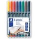 STAEDTLER Lumocolor 318 permanent Universalstifte 0,6mm 8er Box