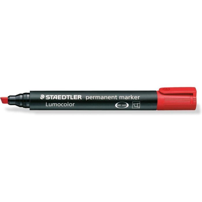 STAEDTLER Lumocolor 350 Permanentmarker rot