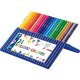 STAEDTLER ergosoft 157 - trojhranné farbičky - v plastovom stolovom boxe - 24 rôznych farieb