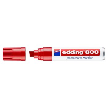 edding 800 Permanentmarker rot