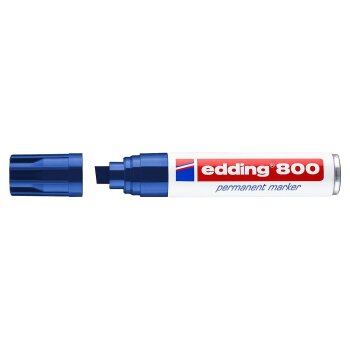 edding 800 permanentný popisovač - modrý
