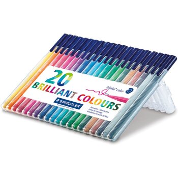 STAEDTLER 323 triplus color Fasermaler 20er Box