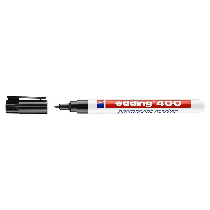 edding 400 permanentný popisovač - čierny