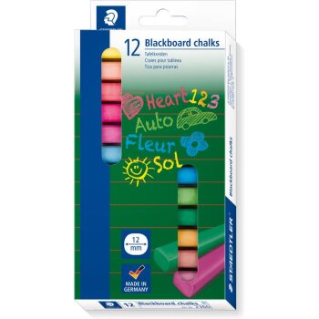 STAEDTLER 2360 tabuľové kriedy - farebné -...