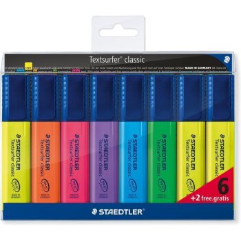 STAEDTLER 364 Textsurfer classic zvýrazňovač - 6...