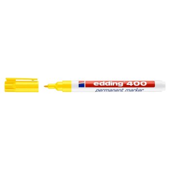 edding 400 Permanentmarker gelb