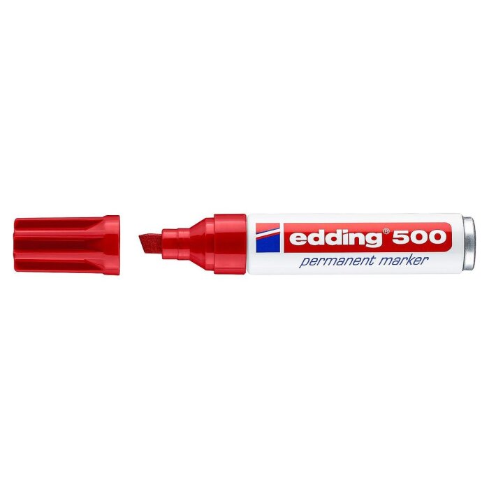 edding 500 Permanentmarker rot