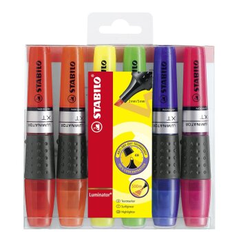 STABILO LUMINATOR - zvýrazňovač - 6 ks v...