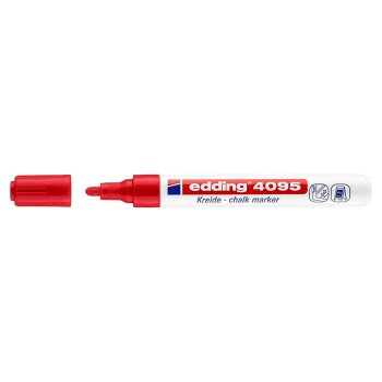 edding 4095 Kreidemarker rot